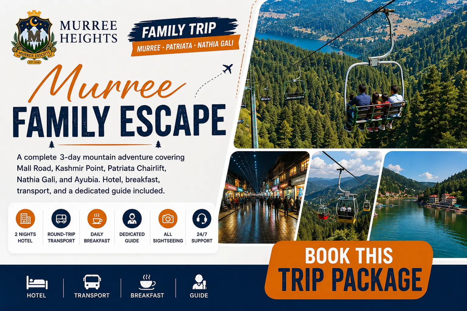 Murree Family Escape — 3 Day 2 Night tour