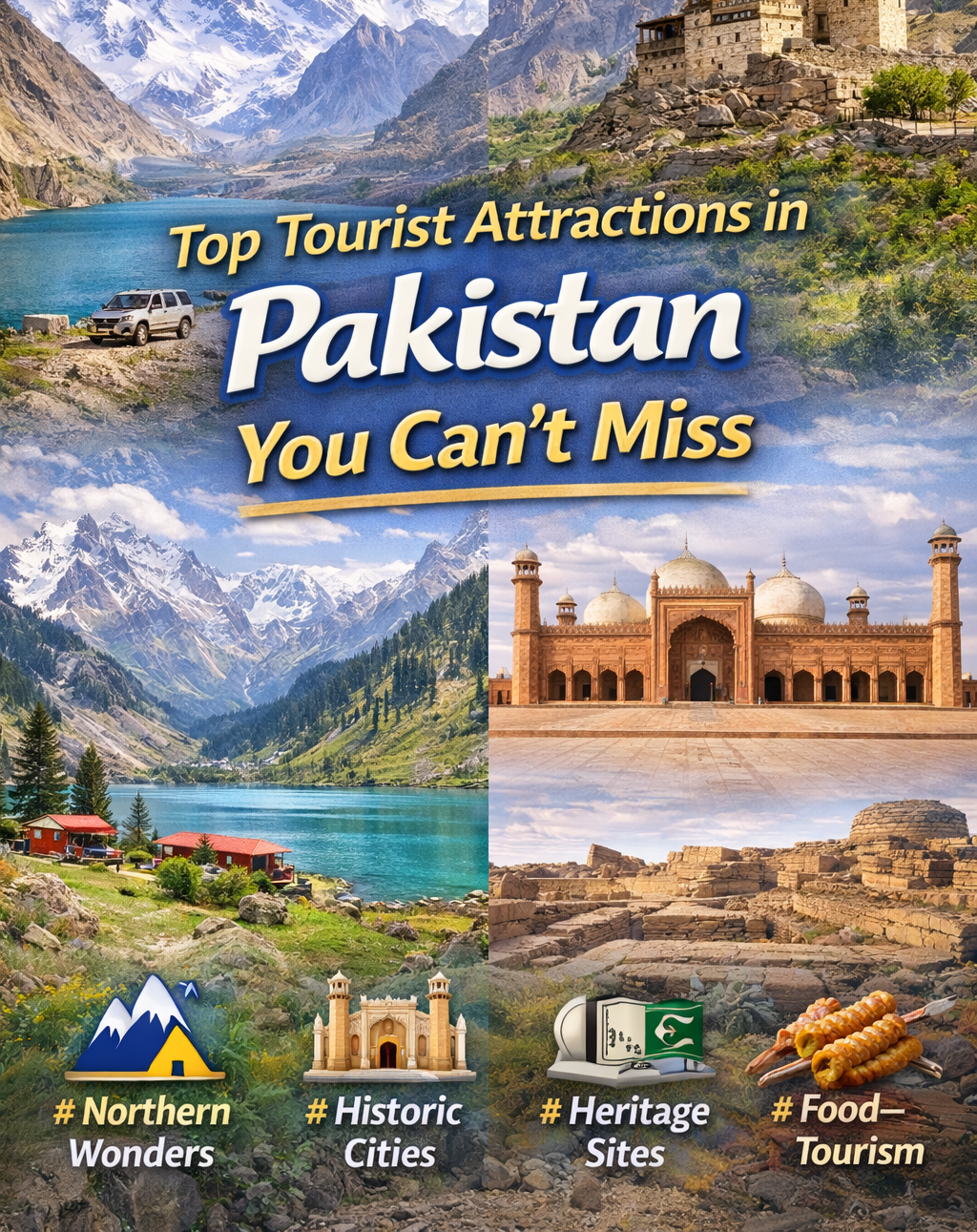 Top Tourist Attractions in Pakistan